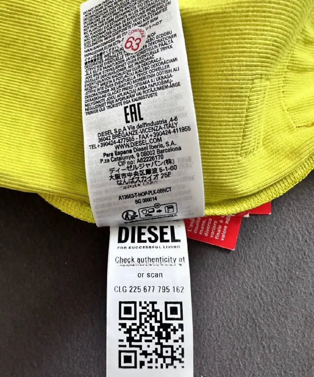 Футболка Diesel XS оригинал - Одежда в Москва