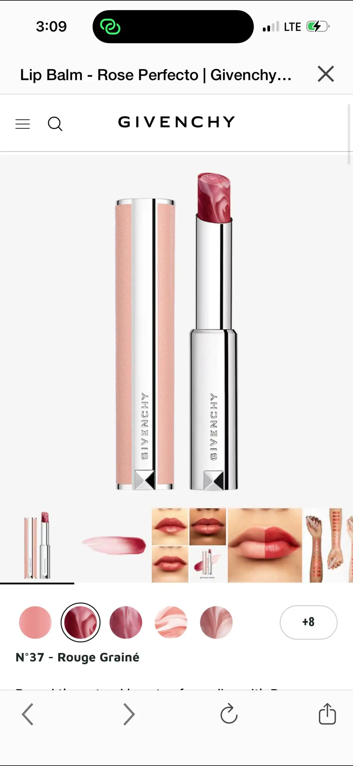 Ухаживающие бальзамы для губ Givenchy - Косметика (Красота и здоровье) в Москва