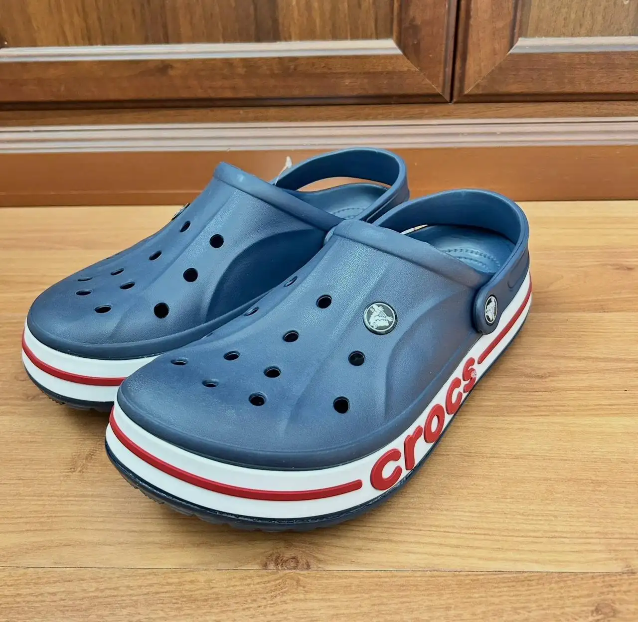 Crocs мужские синего цвета - Обувь (Одежда) в Москва