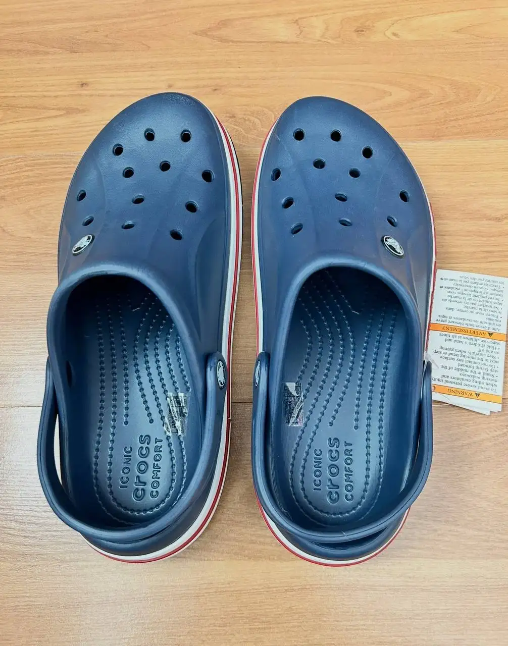 Crocs мужские синего цвета - Обувь (Одежда) в Москва