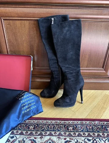 Сапоги итальянские Fabiani 38,5 - Жилетки в Москва