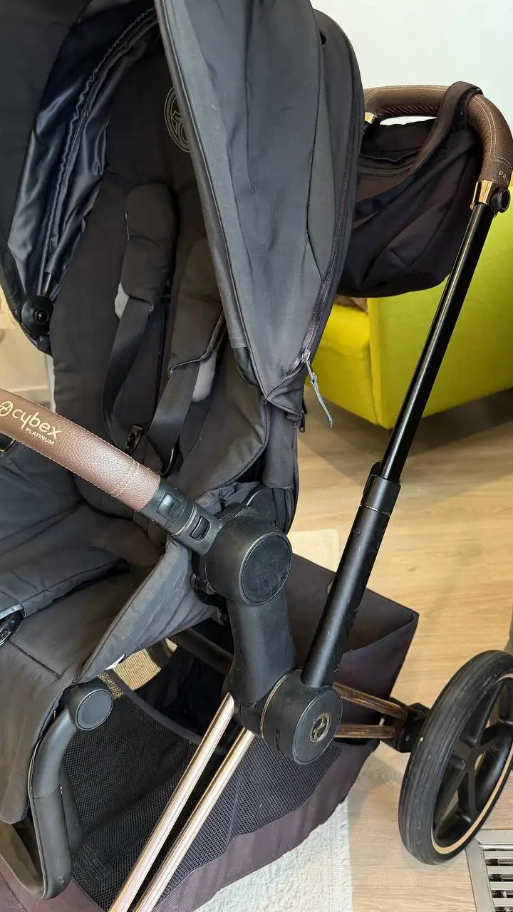 Коляска Cybex Priam Platinum Rose Gold - Коляски (Товары для детей) в Москва