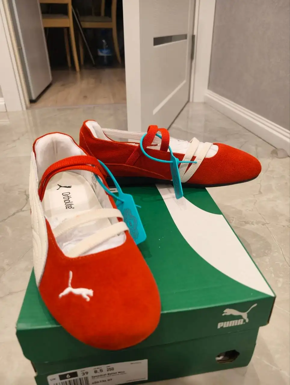 Новые оригинальные балетки Puma speedcat красные EU 39 - Обувь (Одежда) в Москва