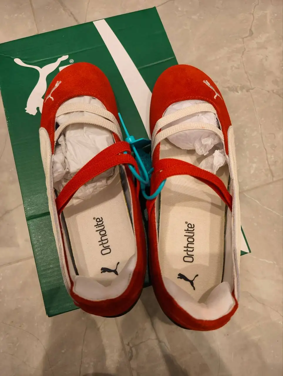 Новые оригинальные балетки Puma speedcat красные EU 39 - Обувь (Одежда) в Москва