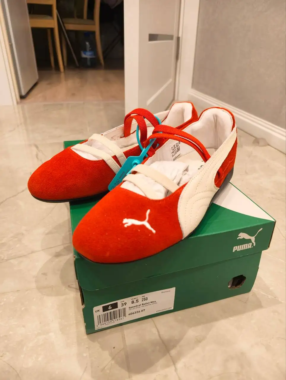 Новые оригинальные балетки Puma speedcat красные EU 39 - Обувь (Одежда) в Москва