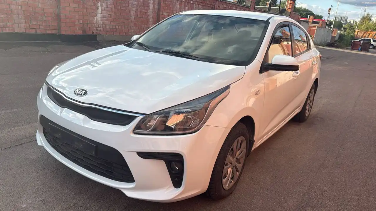 Kia Rio 4 2019 года с ГБО