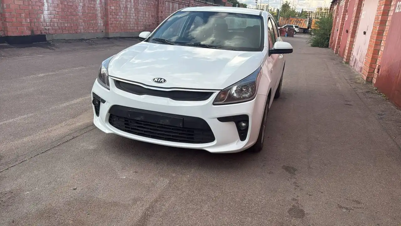 Kia Rio 4 2019 года с ГБО