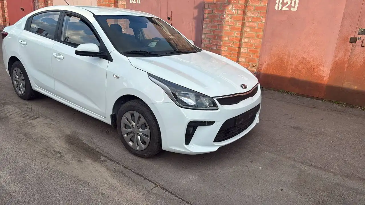 Kia Rio 4 2019 года с ГБО