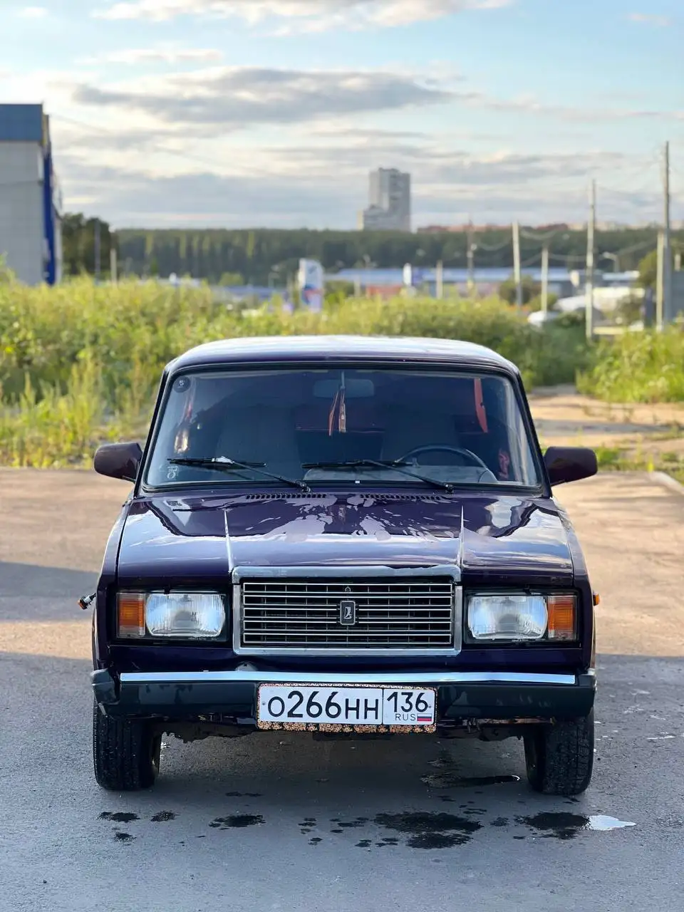 ВАЗ 2107 2002 года после ДТП - Авто в Воронеж