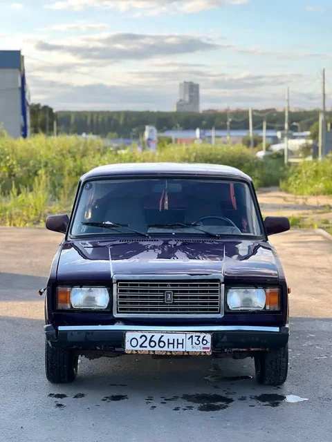 ВАЗ 2107 2002 года после ДТП - Автоэлектроника в Воронеж