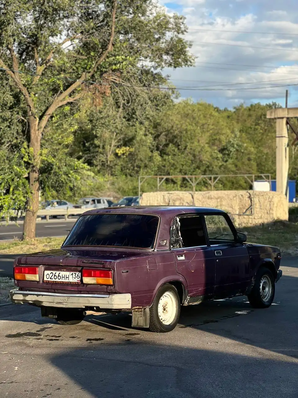 ВАЗ 2107 2002 года после ДТП - Авто в Воронеж