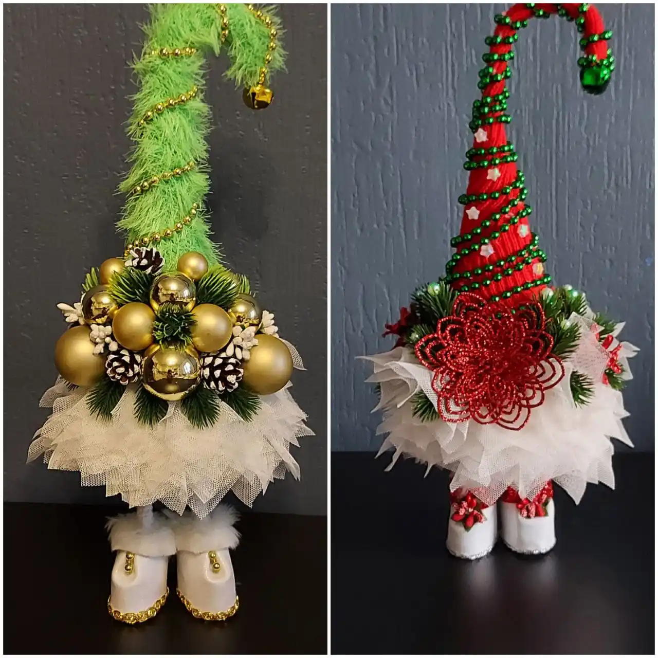 Новогодние композиции и подсвечники ручной работы