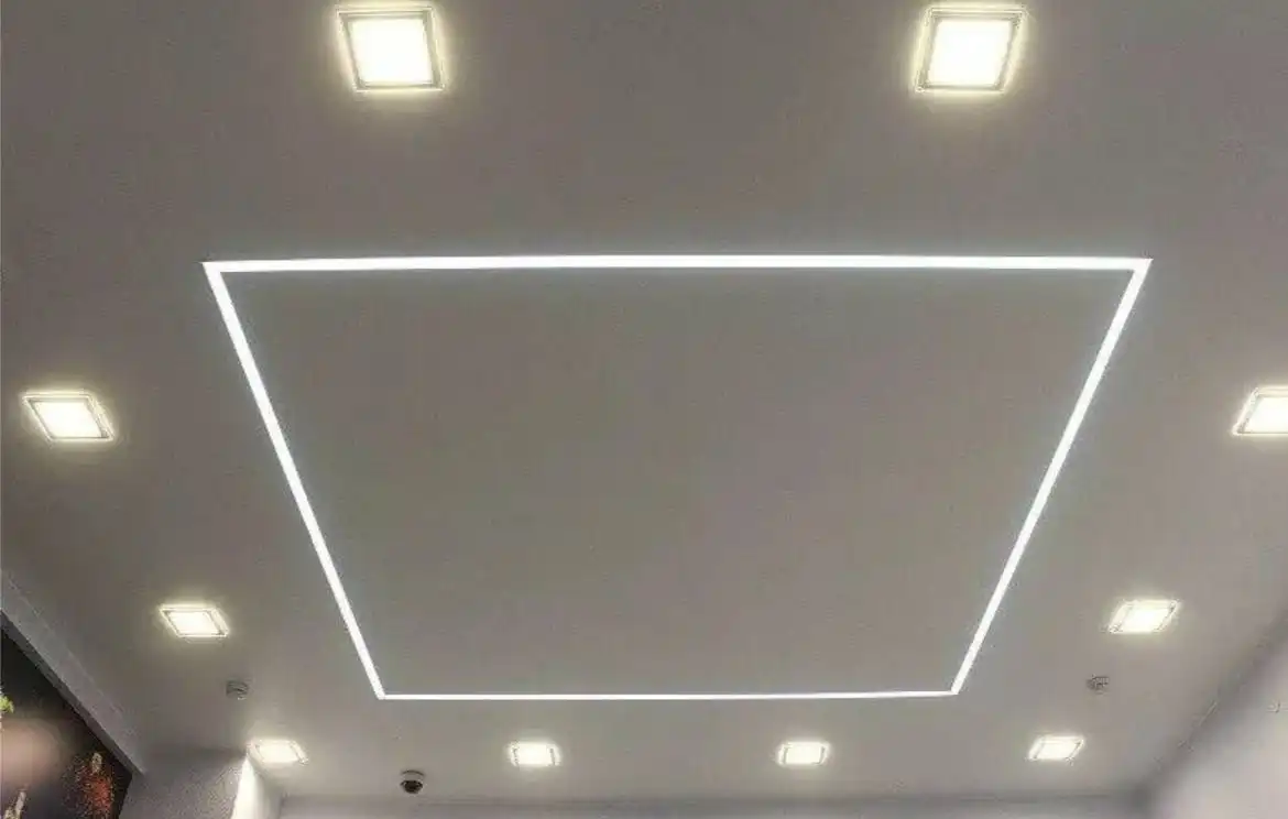 Натяжные потолки под ключ