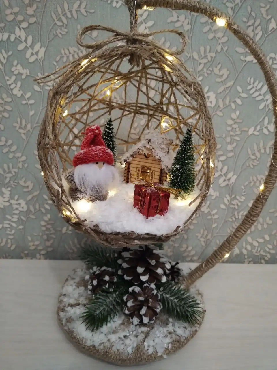 Новогодняя сказка ручной работы