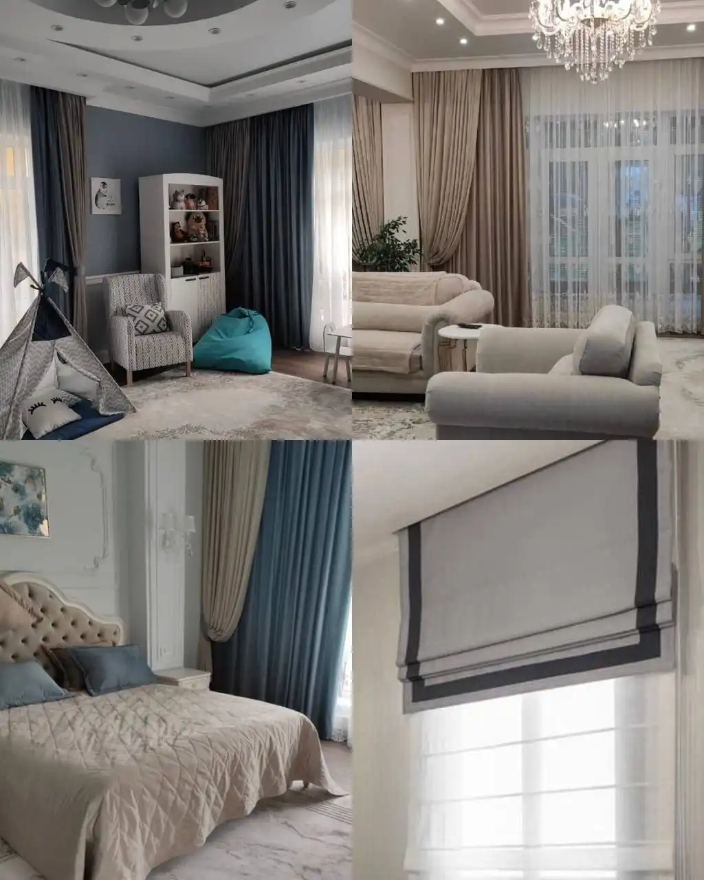 Услуги салона штор «Глория» в Тюмени