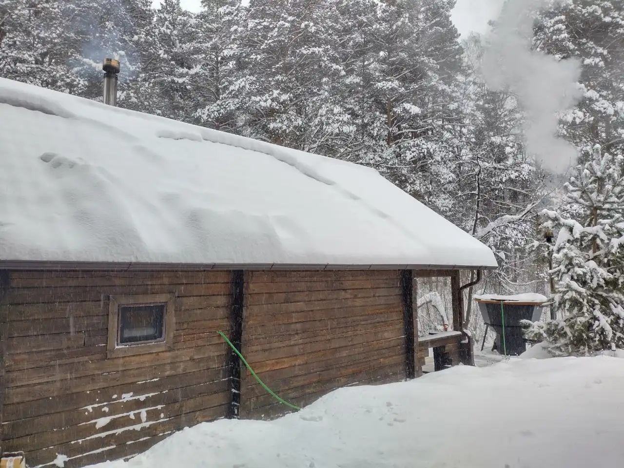Аренда дома с баней в деревне Мичурино