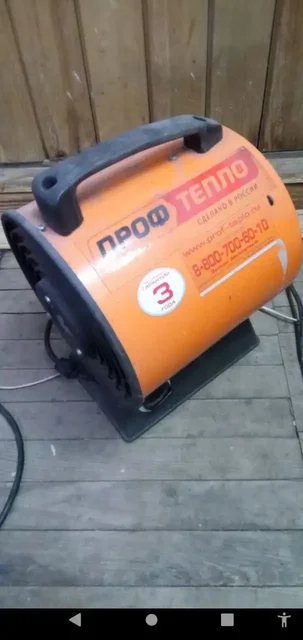 Продам тепловентилятор мощный 3 кВт - Сантехника в Тюмень