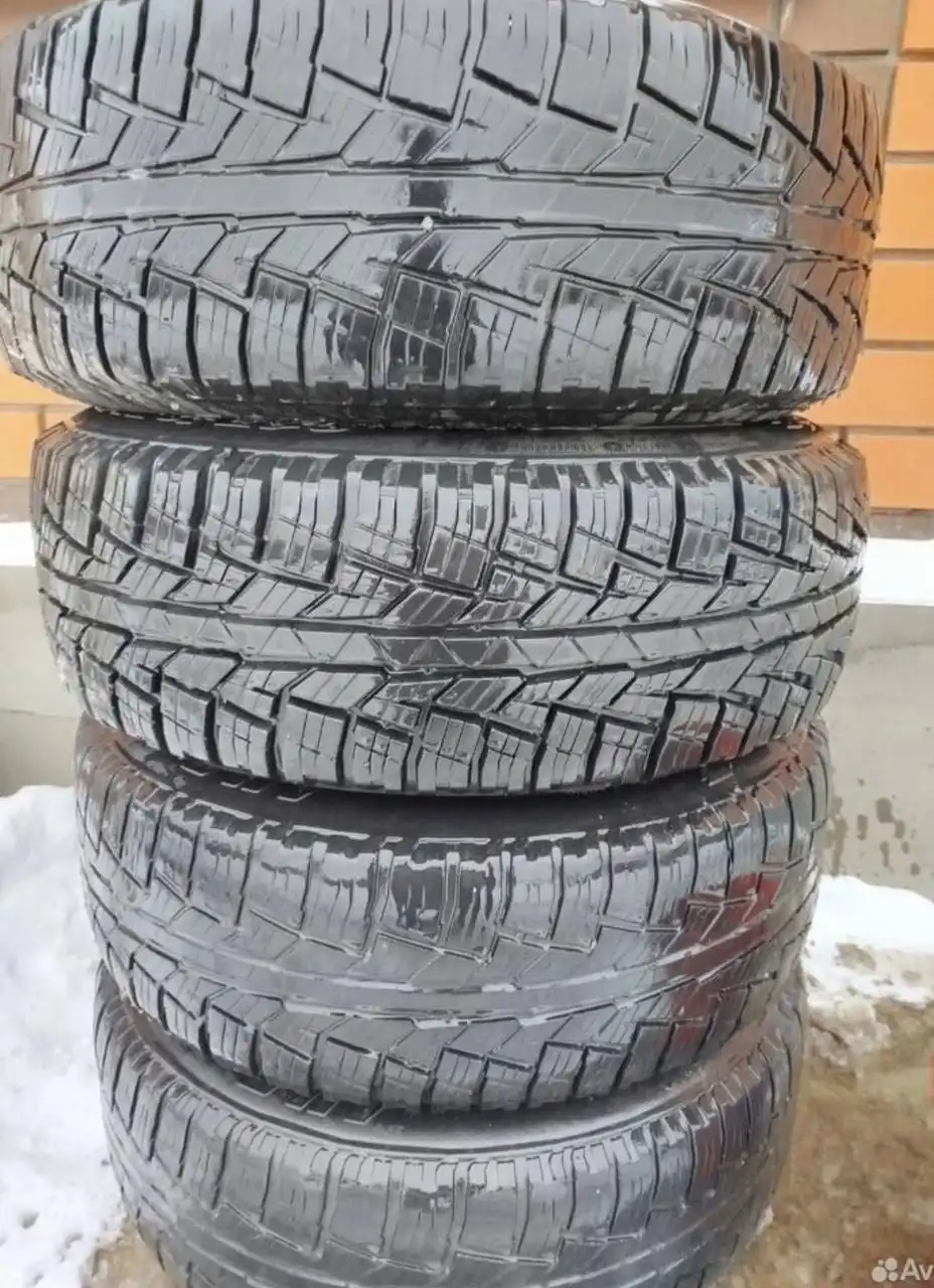 Продам комплект литых дисков с шинами Cordiant ALL Terrain 215/65 R16 - Шины и диски (Авто) в Тюмень