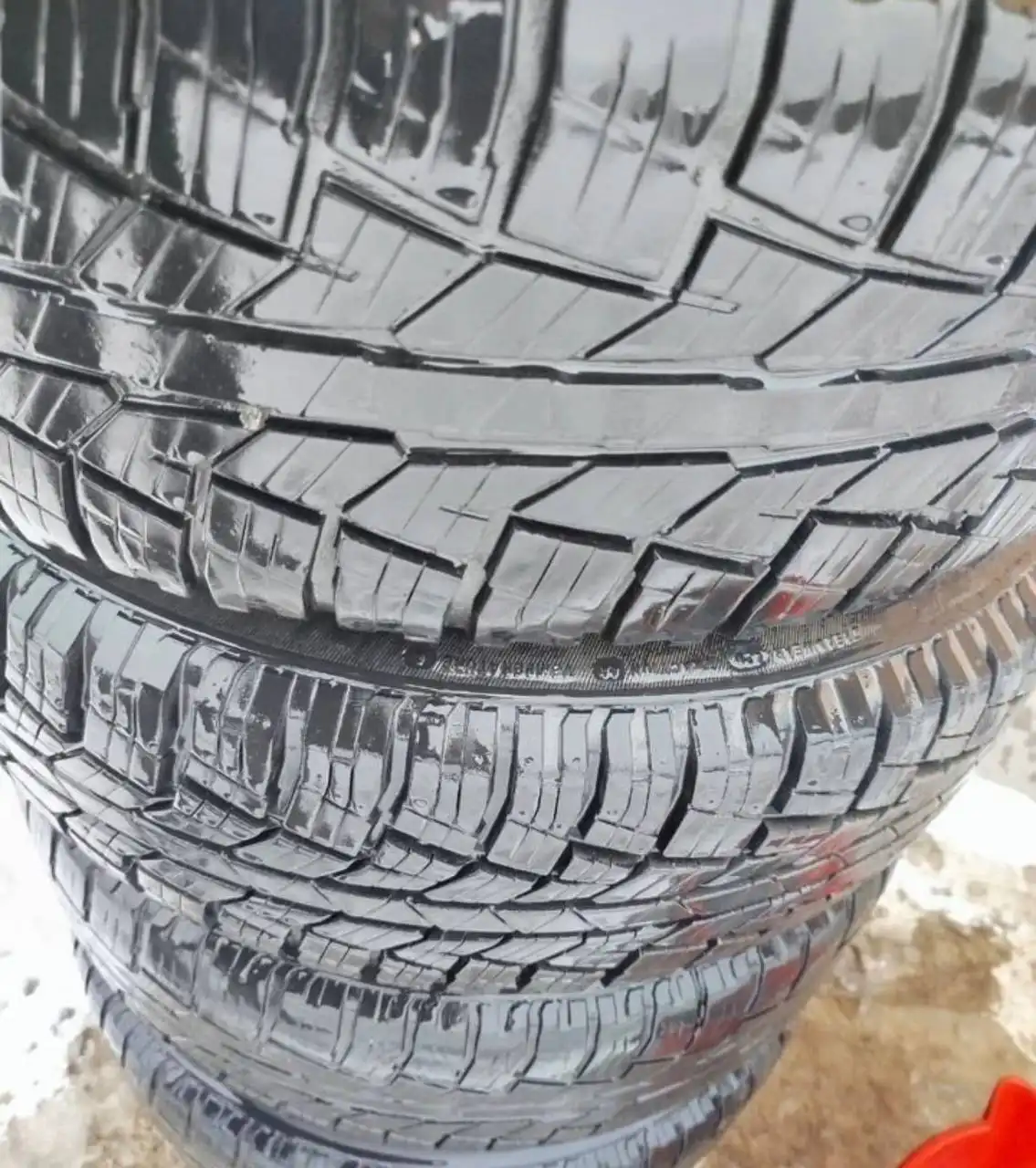 Продам комплект литых дисков с шинами Cordiant ALL Terrain 215/65 R16 - Шины и диски (Авто) в Тюмень