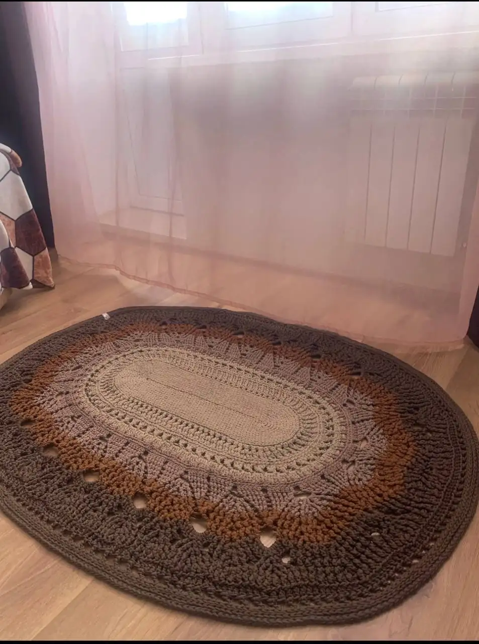 Овальный ковер ручной работы 150x113 - Барахолка в Тюмень