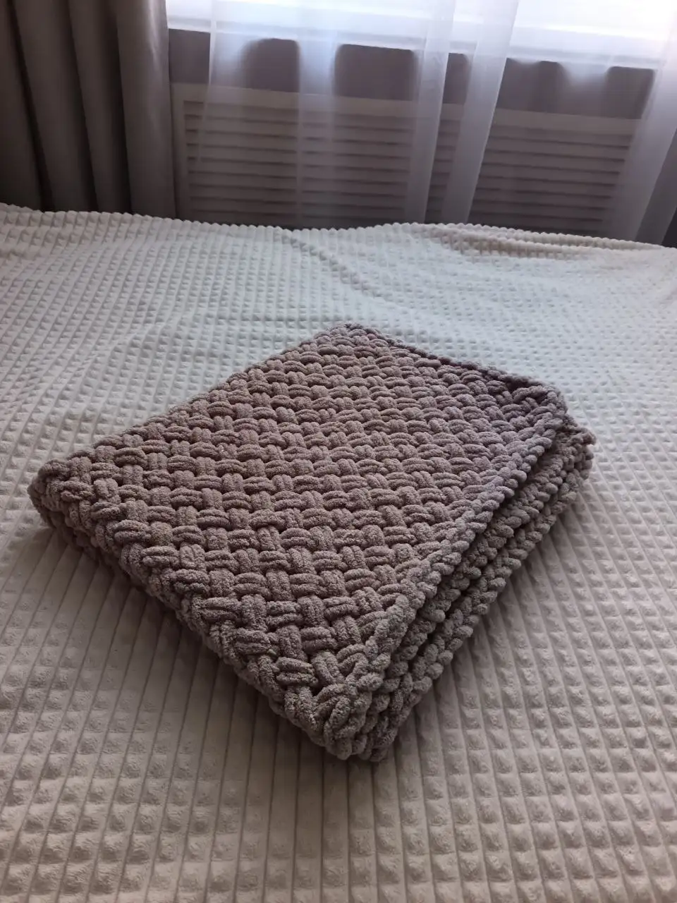 Вязаные люльки, органайзеры, корзины и пледы - Барахолка в Тюмень