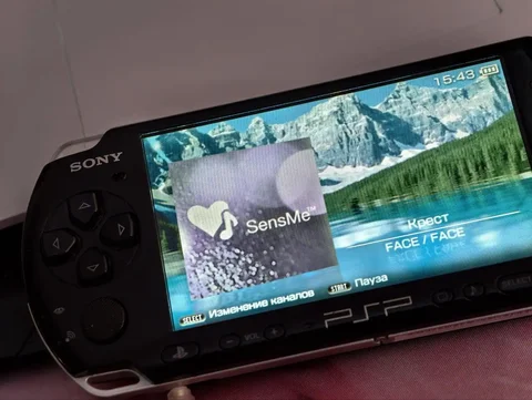 PSP 3008 с кастомной прошивкой и комплектом - Телевизоры в Тюмень