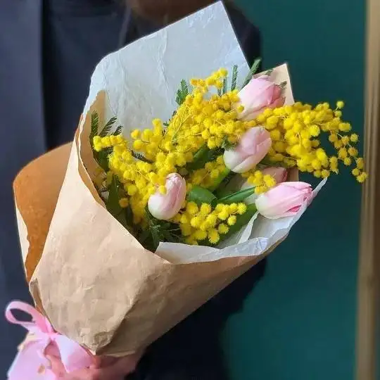 Предзаказ тюльпанов и мимозы к 8 марта с доставкой - Цветы (Хобби и отдых) в Тюмень