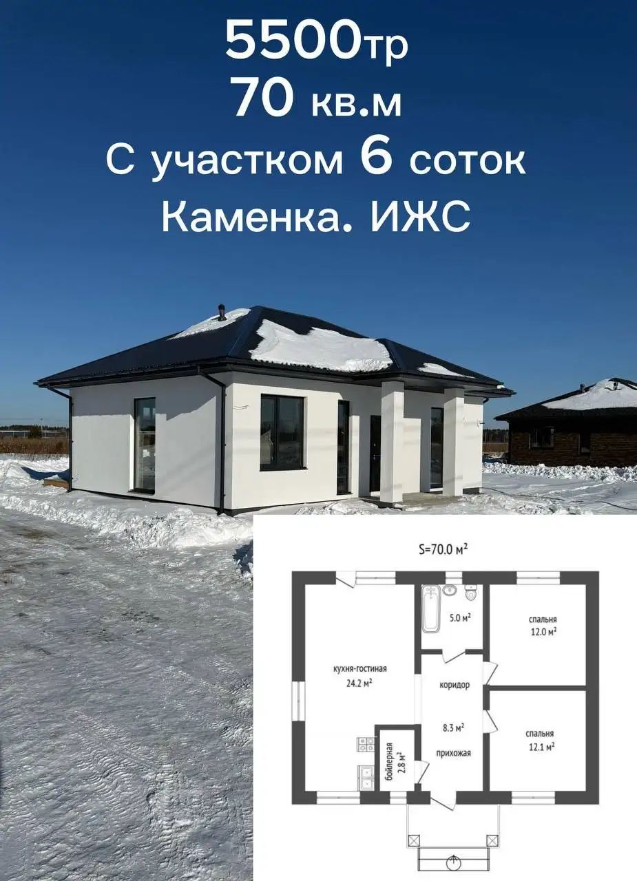 Дом с участком по Ирбитскому тракту - Дом (Недвижимость) в Тюмень