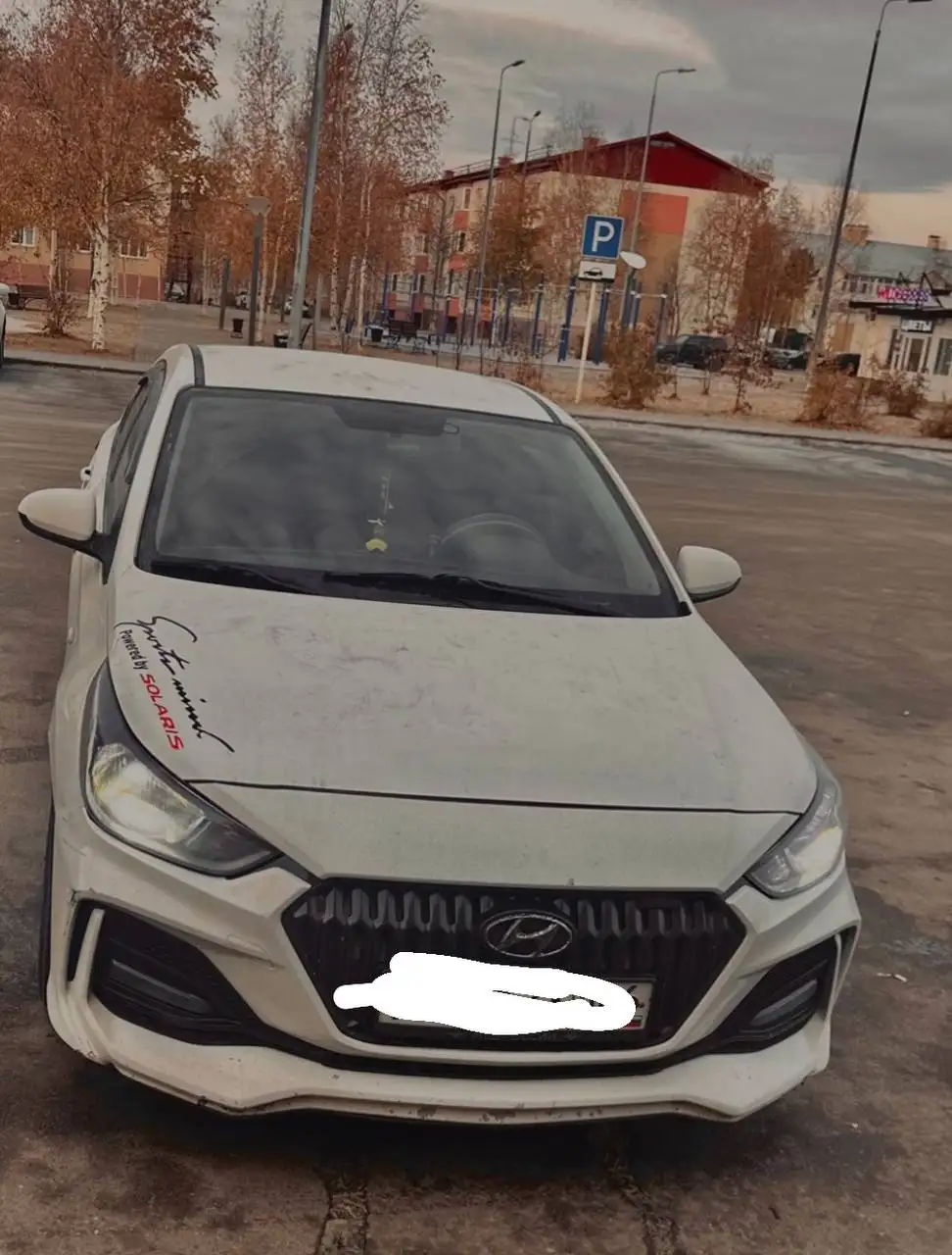 Продам передний бампер на Солярис 2 с обвесами и комплектующими - Кузовные детали (Запчасти) в Тюмень