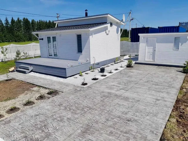 Услуги по укладке печатного бетона - Автомойка в Тюмень