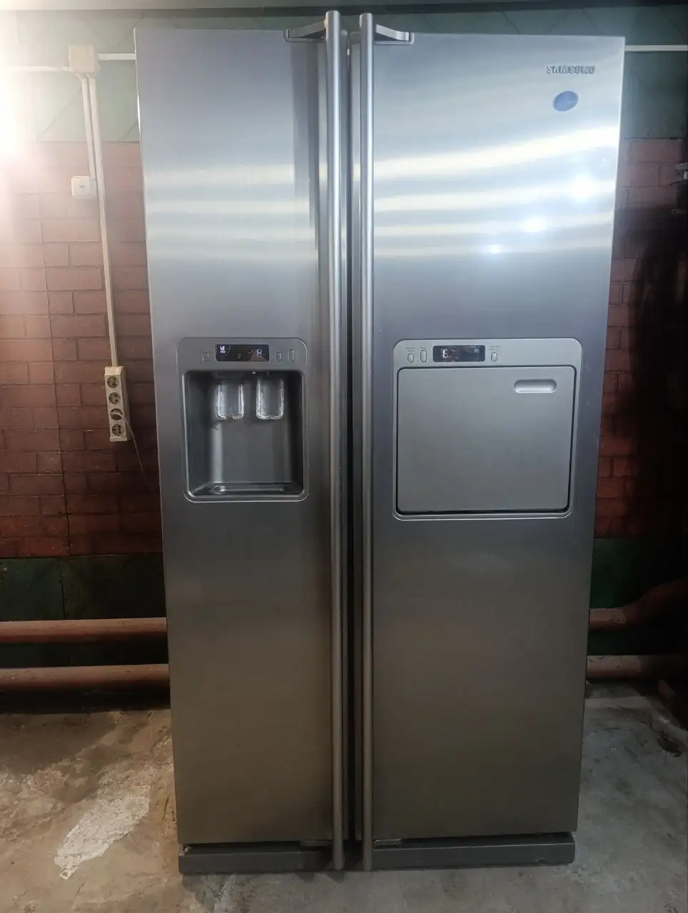 Холодильник Samsung и стиральная машина Haier - Барахолка в Тюмень