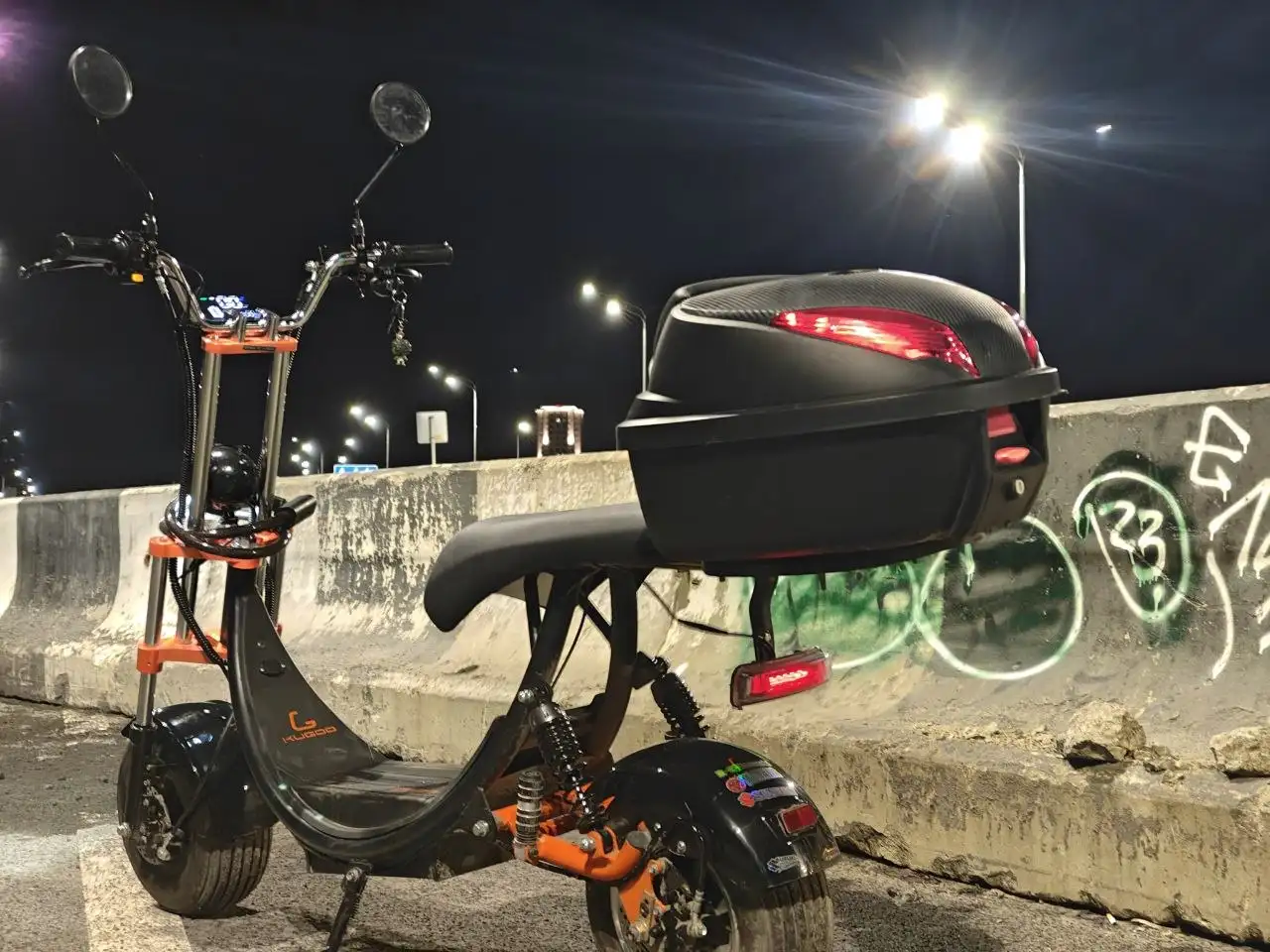 Продажа электроката Kugoo C2 pro с кофром - Электротранспорт (Электроника) в Тюмень