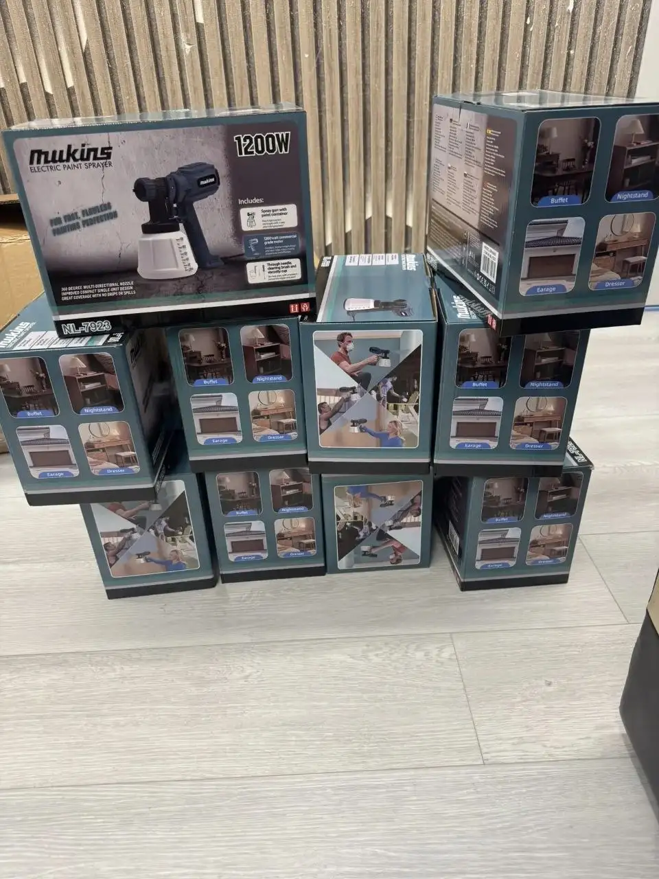 Краскопульт электрический Mukins 1200W - Инструменты (Барахолка) в Тюмень