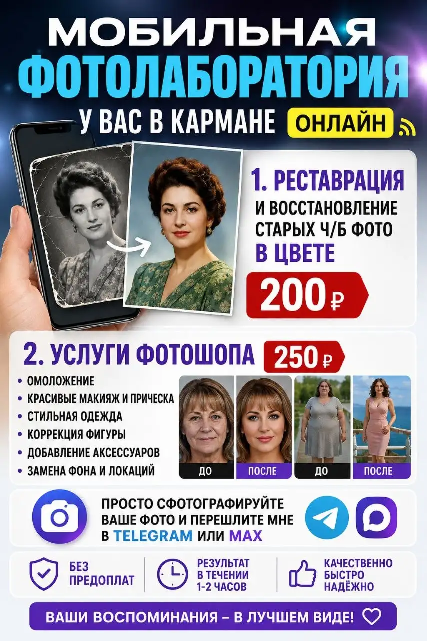 Ретро фото на заказ - Услуги в Тюмень