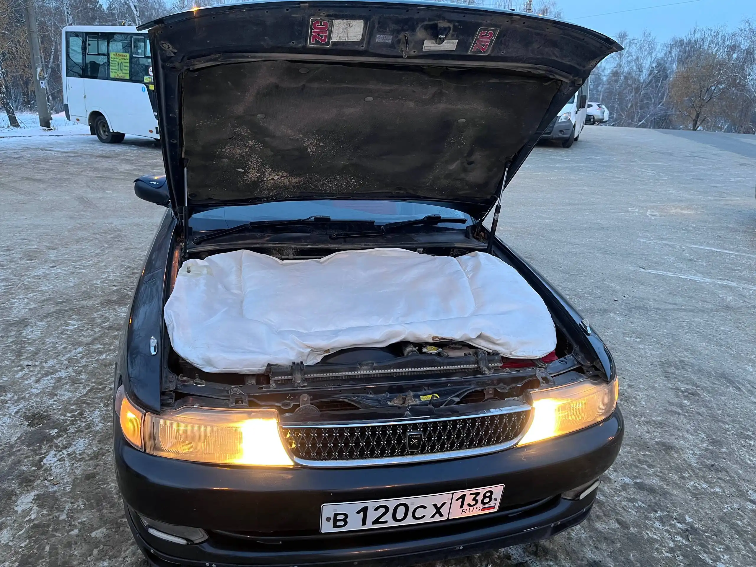 Продам Чайзер в хорошем состоянии с зимней резиной