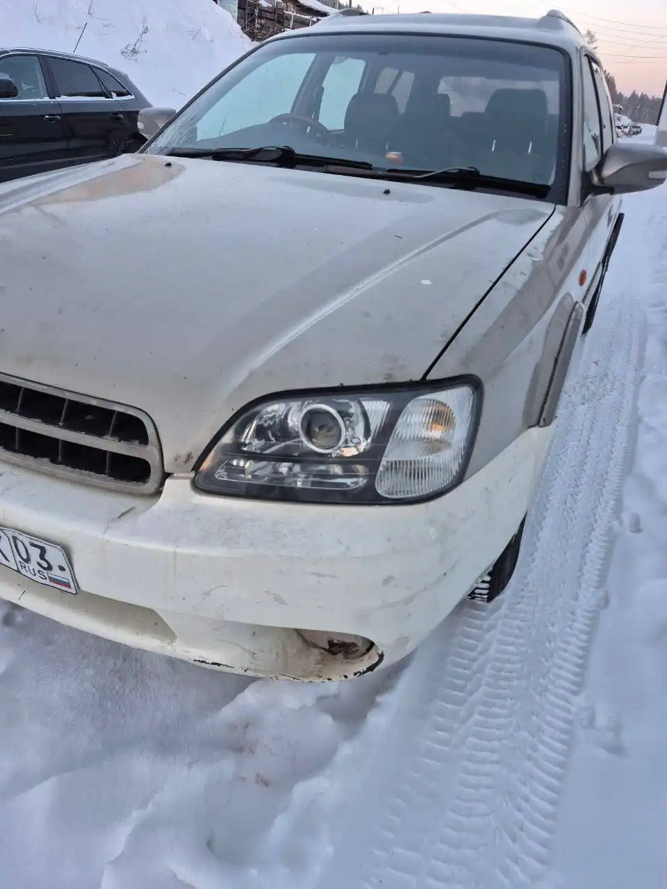 Машина на полном ходу