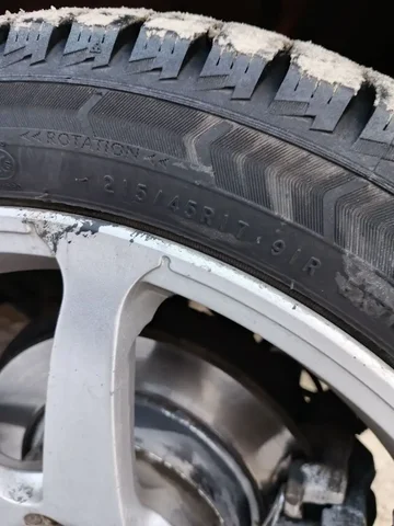 Покупка зимних покрышек 215/45/17 - Госномера в Иркутск