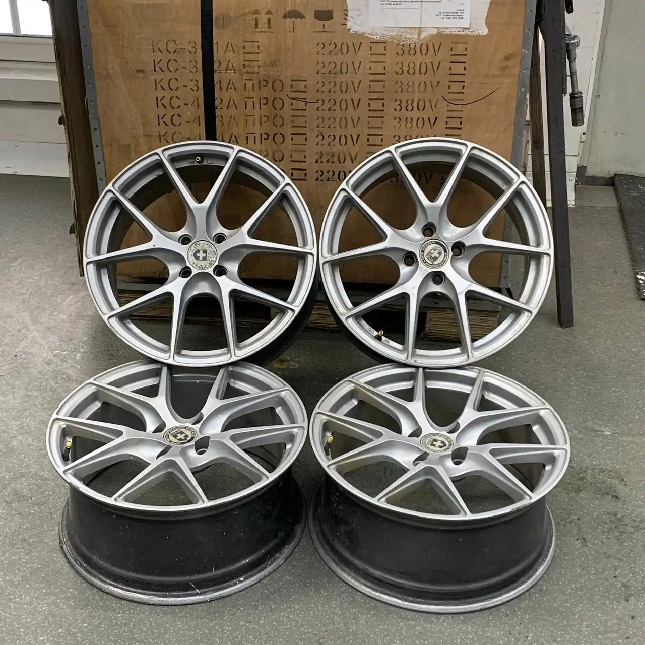 Диски R17 4×100 7,5j ET40 в отличном состоянии - Запчасти (Авто) в Ангарск