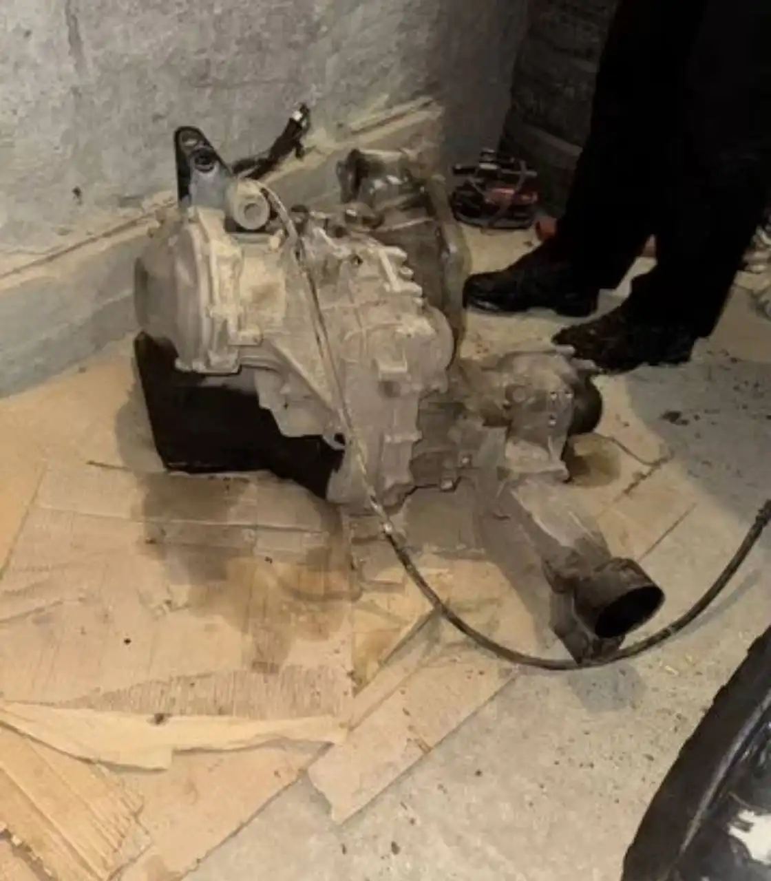 Коробка передач A243F-03A с раздаткой в сборе - Трансмиссия (Запчасти) в Иркутск