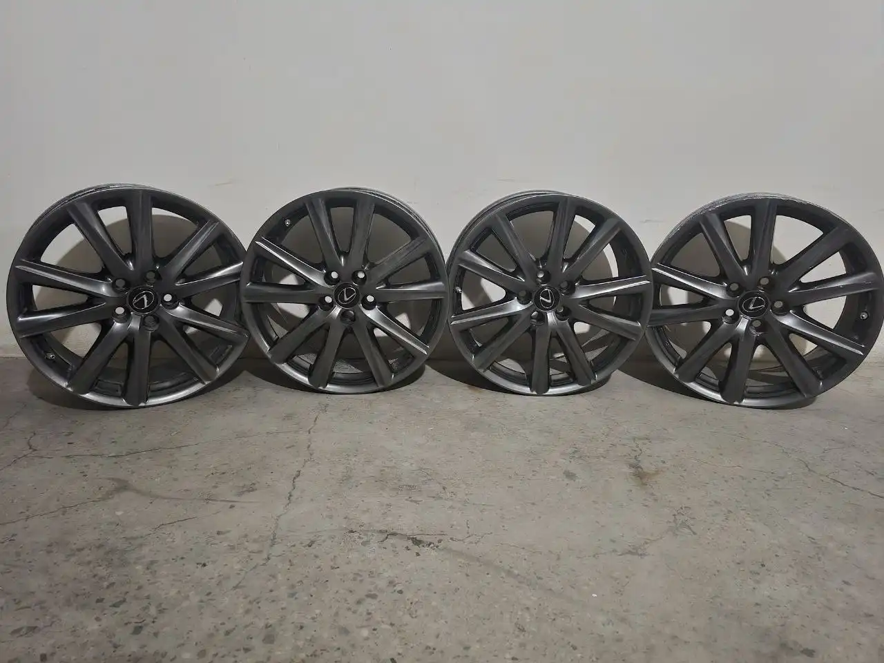 Комплект литых дисков R19 Lexus GS IV F SPORT - Запчасти (Авто) в Иркутск