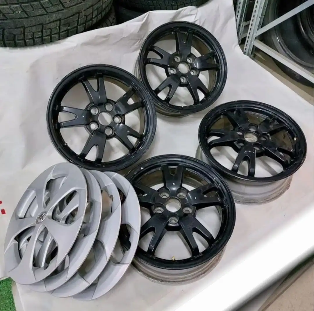 Продажа дисков R15 5×100 со съёмными пластиковыми колпаками - Колёсные диски (Авто) в Иркутск