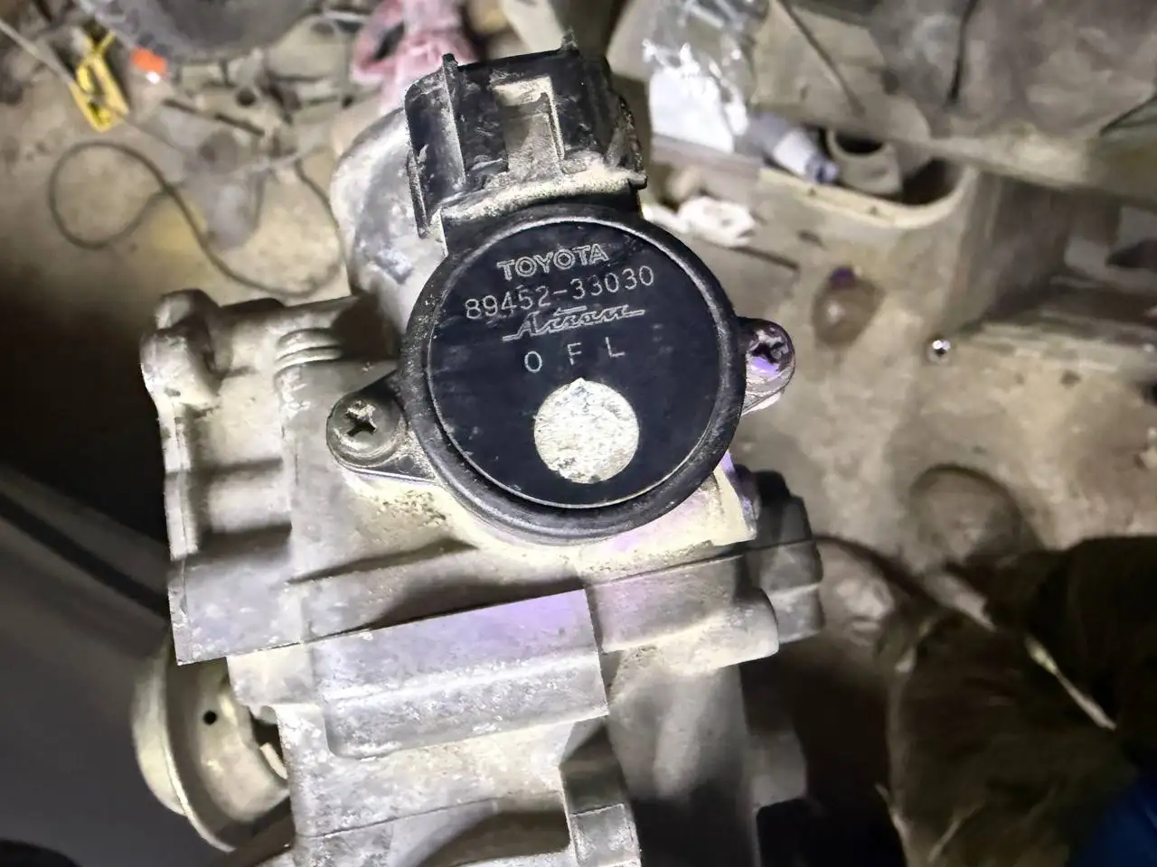 Дроссельная заслонка Toyota 7A-FE Aisan оригинал с TPS - Автозапчасти для двигателя (Запчасти) в Иркутск