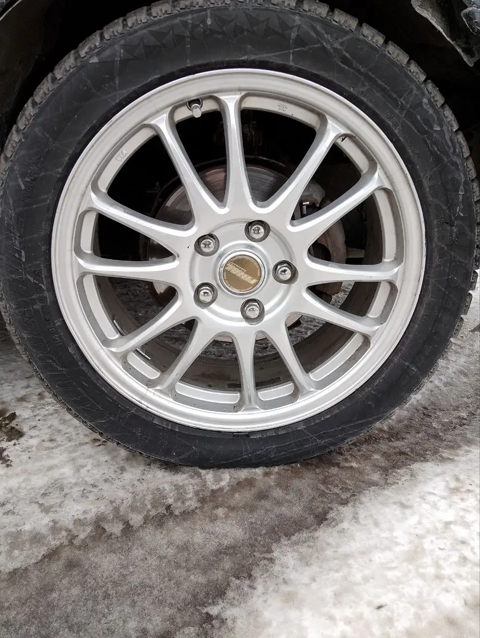 Обмен резины R17 5x114.3 ET55 зимней на R16 - Диски и шины (Запчасти) в Иркутск