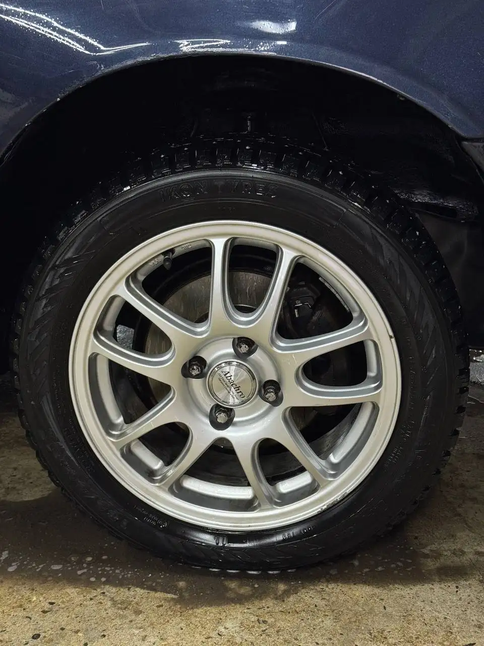 Продажа комплекта литья Abachro Manaray Sport 003 с резиной IKON TYRES NORDMAN 8 - Запчасти (Авто) в Иркутск