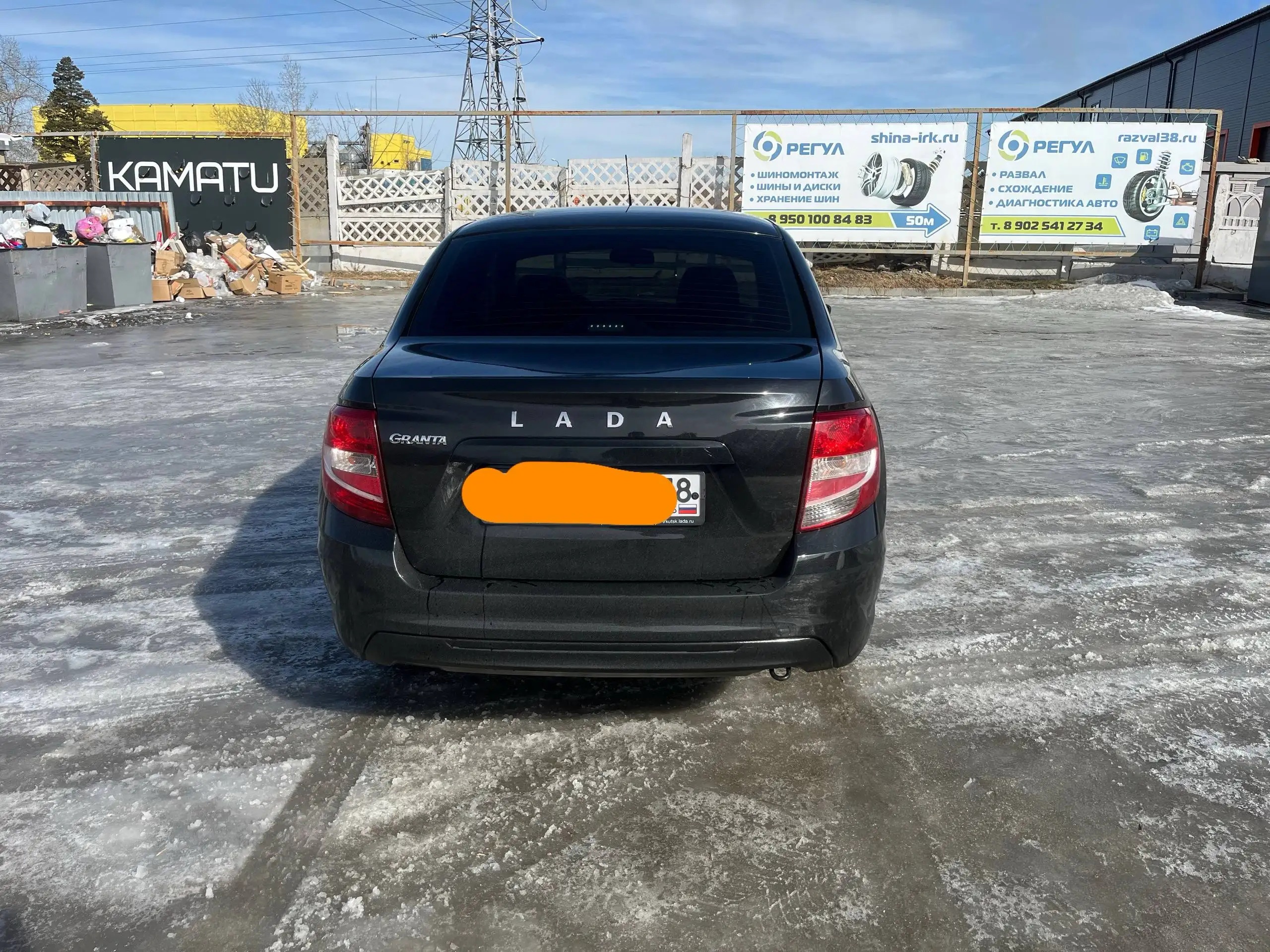 Продажа Lada Granta 2020 года с пробегом 70 тысяч км - Легковые автомобили (Авто) в Иркутск