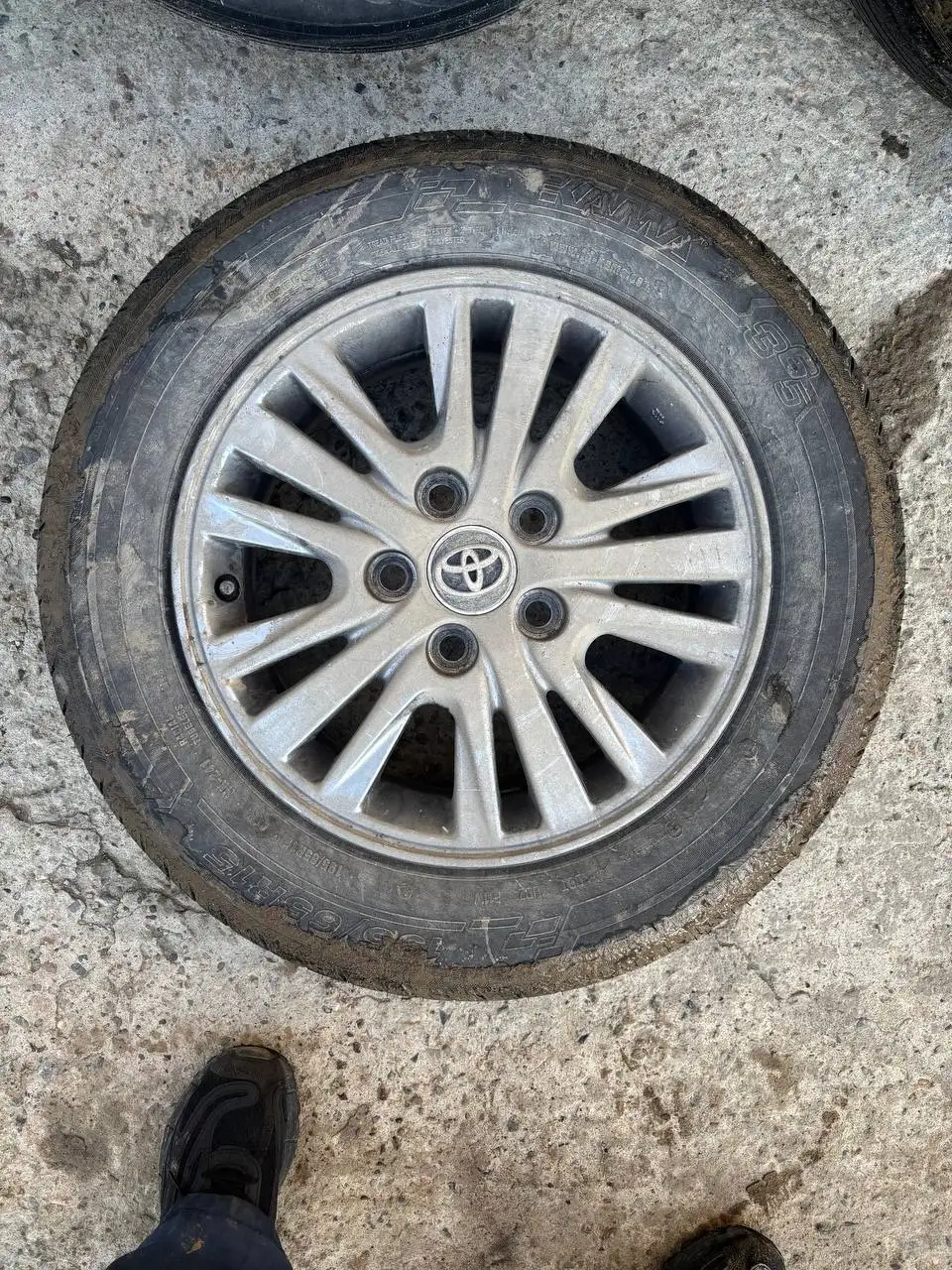 Продажа дисков с летней резиной 15R 195/65 5x114 - Диски и шины (Запчасти) в Иркутск