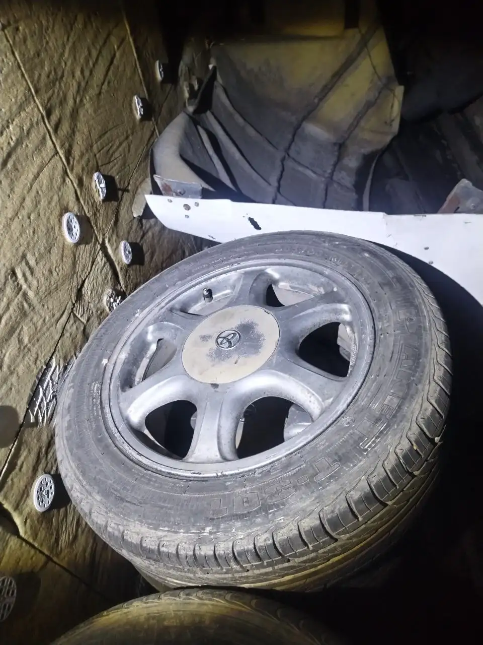 Комплект колёс на летней резине R16 5x114.3 - Колёса и диски (Запчасти) в Иркутск