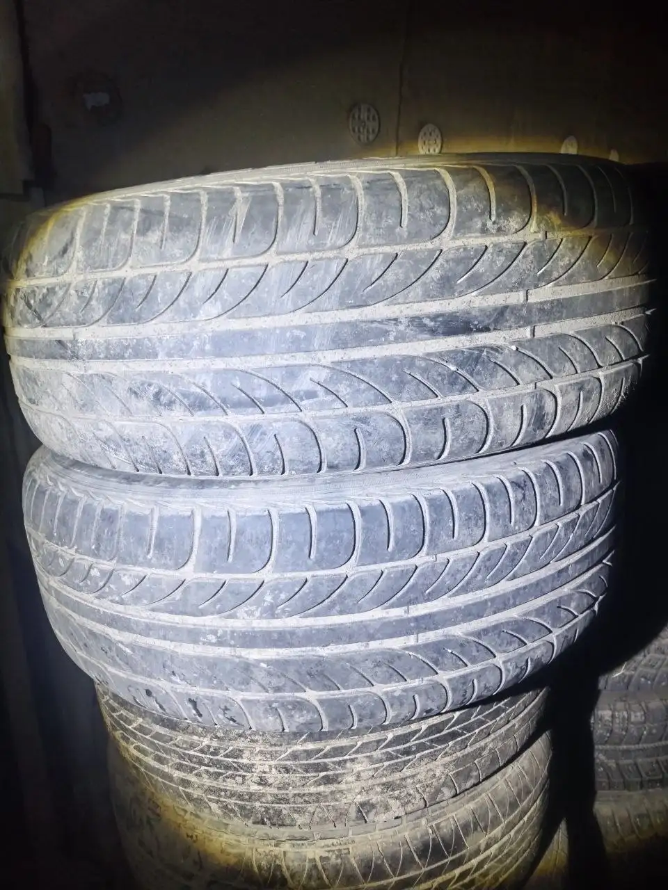 Комплект колёс на летней резине R16 5x114.3 - Колёса и диски (Запчасти) в Иркутск