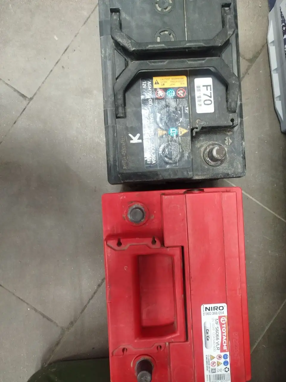 Продажа б/у аккумуляторов различной ёмкости - Аккумуляторы (Авто) в Иркутск