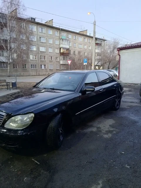 Mercedes-Benz W220 2003 года рестайлинг мотор M113 на ходу - Минивэны/Микроавтобусы в Иркутск